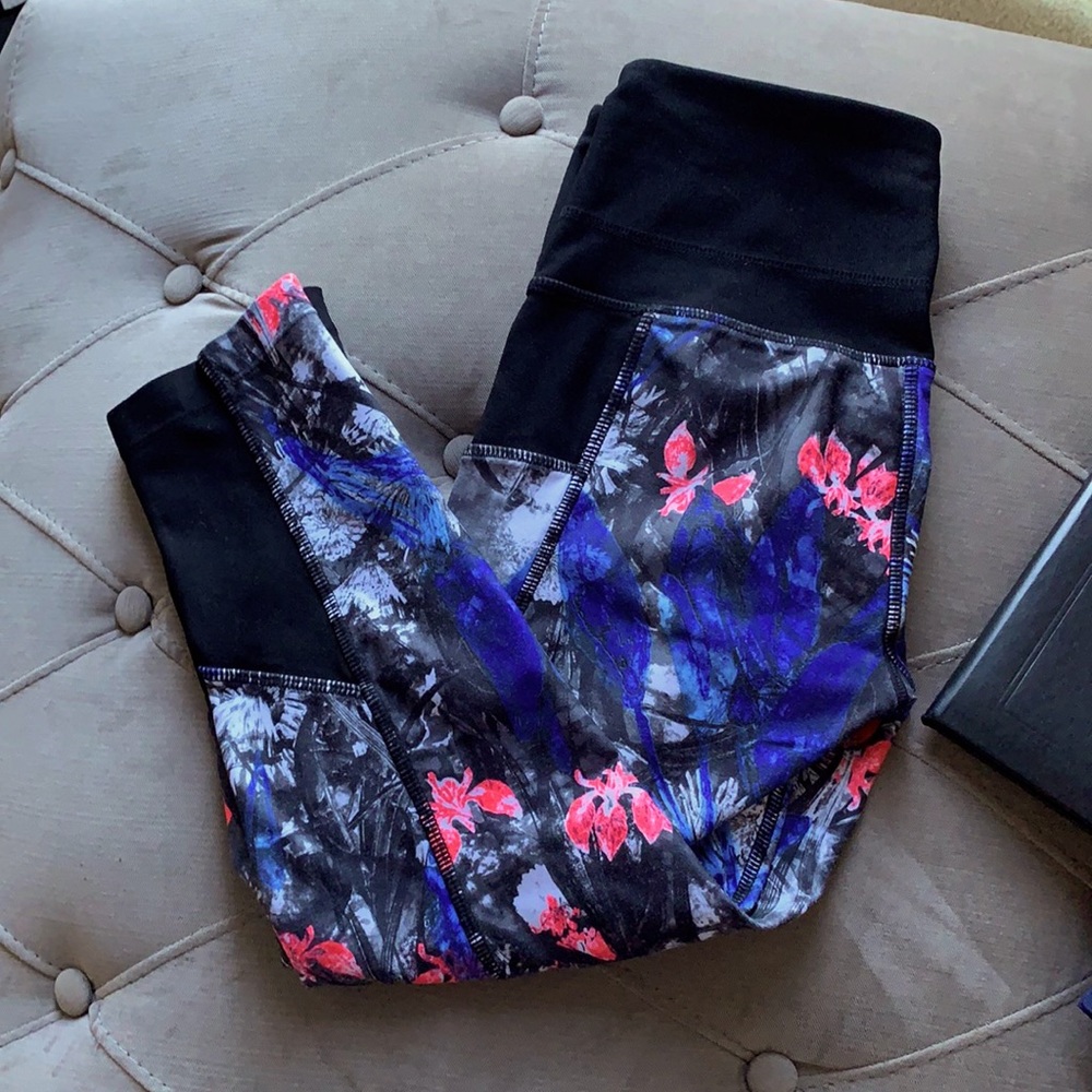 Multi color workout pants